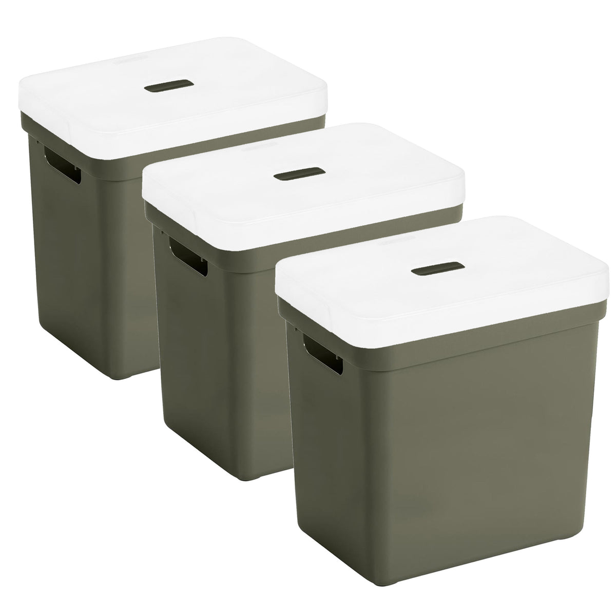 sunware-opbergboxen-met-deksel-3x-sigma-home-kunststof-25l-donkergroen-35-x-25-x-36-cm_10355958