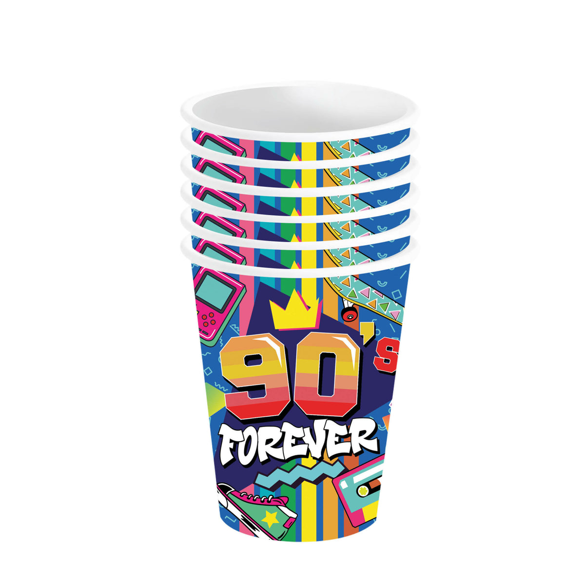 foute-90s-party-feestbekertjes-6x-karton-240-ml-jaren-90-thema-feestversiering_10442959