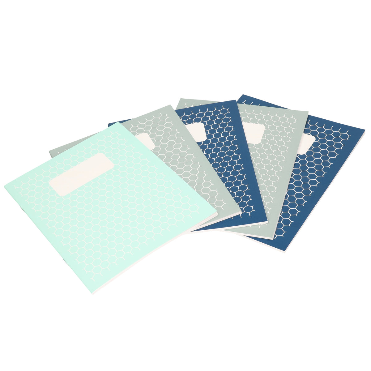 schoolschriften-a5-5x-stuks-gelinieerd-lijntjesschrift-gekleurd_10292964-1