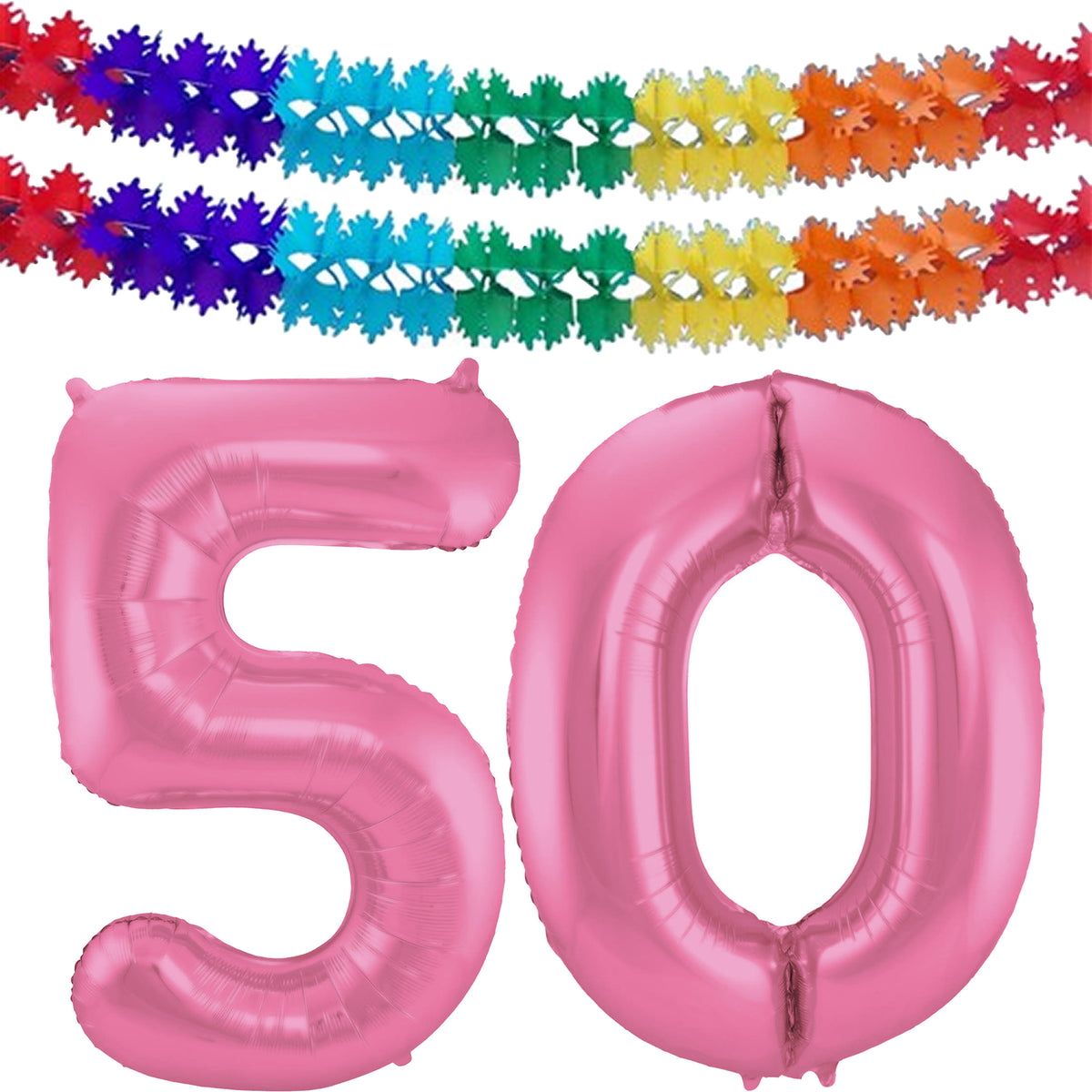 folat-verjaardag-leeftijd-folieballon-50-jaar-roze-86-cm-incl-2x-slingers_10377967