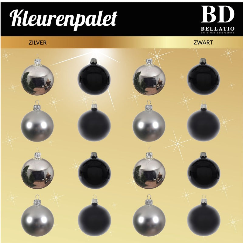 bellatio-decorations-christmas-silver-and-black-90delige-kerstballenset-kunststof_10154967