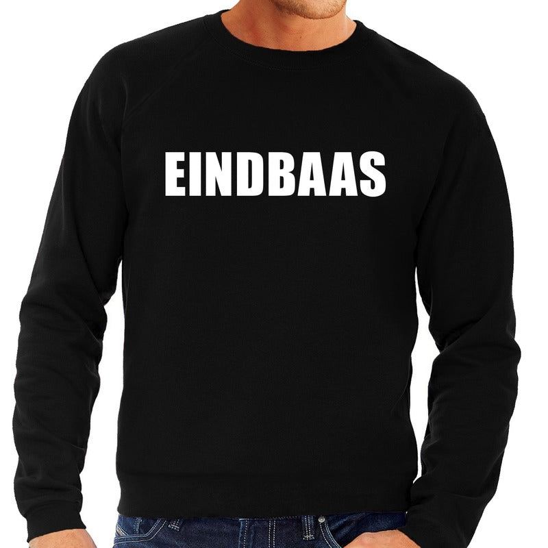 eindbaas-tekst-sweater--trui-zwart-voor-heren_10133967