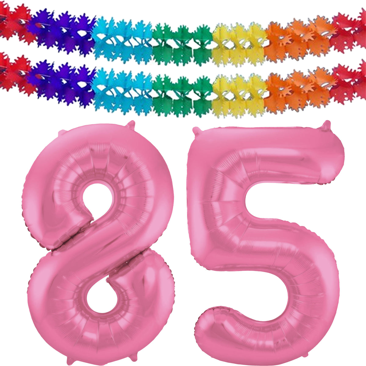 folat-verjaardag-leeftijd-folieballon-85-jaar-roze-86-cm-incl-2x-slingers_10377979