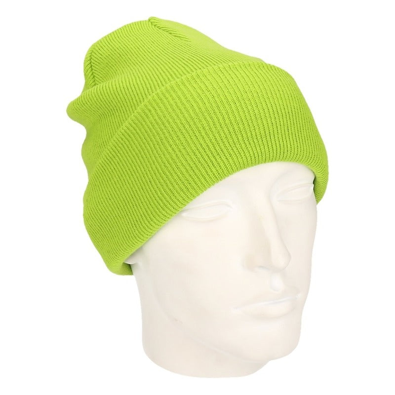 beechfield-beanie-wintermuts-lime-groen-acryl-volwassenen_10076980-2