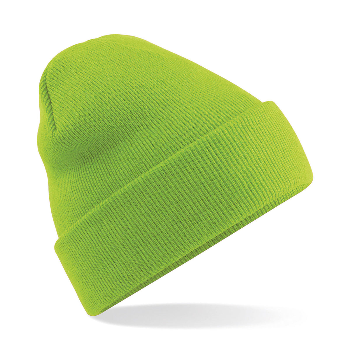 beechfield-beanie-wintermuts-lime-groen-acryl-volwassenen_10076980-3
