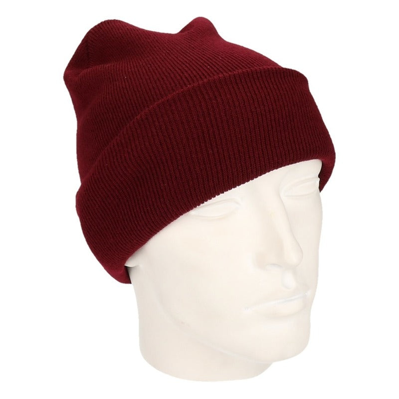 beechfield-beanie-wintermuts-bordeaux-acryl-volwassenen_10076988-2