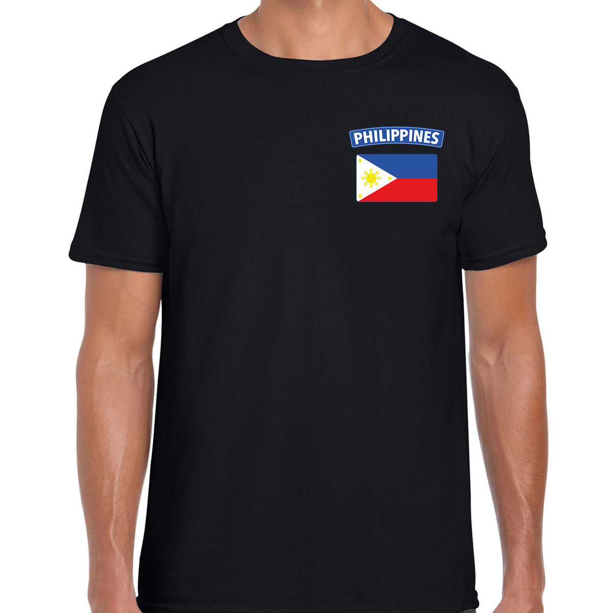 philippines-tshirt-met-vlag-filipijnen-zwart-op-borst-voor-heren_10311991-2
